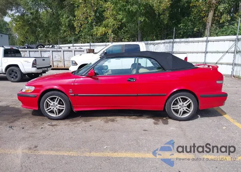 2001 Saab 9-3 Se z USA, uszkodzony, nr VIN YS3DF75K917003208